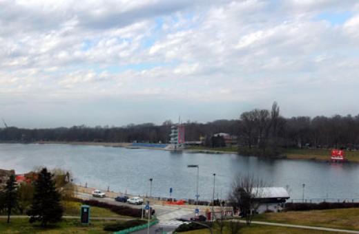 Ideal place for water sports, Ada Ciganlija