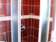 Red apartment bathroom, Apartments Bahus - Vrdnik