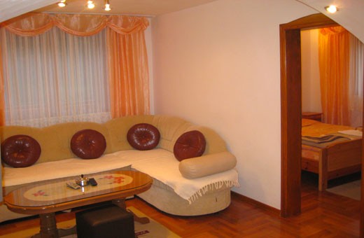 Apartman1 dnevni boravak, Apartmani Udovičić - Zlatibor