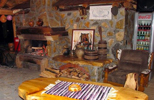 Restaurant interior, Ethno village "Moravski konaci" - Velika Plana