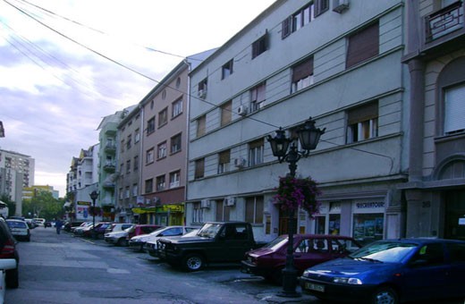 The hostel is in this building, Hostel Mali - Novi Sad