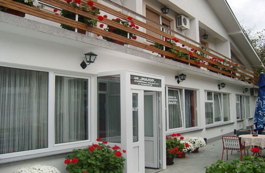 Entrance in the Accommodation Major - Aranđelovac