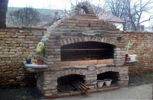 Outside grill, Accommodation Azucki - Novi Bečej