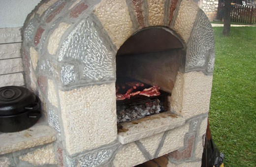 Outside grill, Household Melović - Village Rožanstvo, Zlatibor