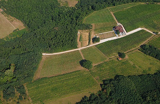 From the air, Accommodation and restaurant TARPOŠ-Aranđelovac