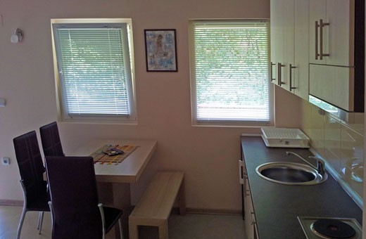 Dining room and kitchen, Apartments Radoičić - Jošanička Banja