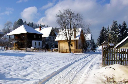 Winter time, Accommodation "Vila Selena" - Village Rudno