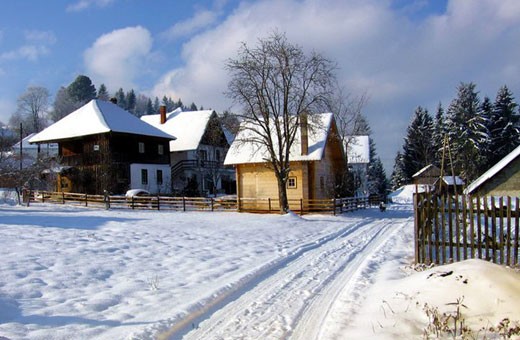 Zimska idila, Konačište "Vila Selena" - Selo Rudno