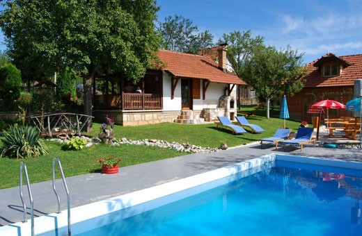 Swimming pool, Household Melović - Village Rožanstvo, Zlatibor