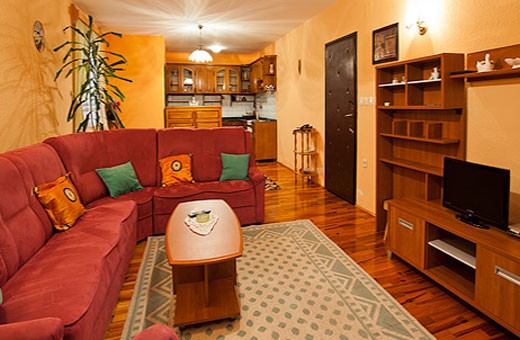 Apartment 5 living room, Pension Dabić - Zlatibor