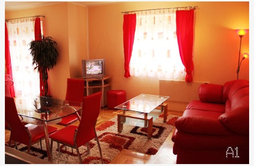 Apartment A1 Living room, Apartments Srećica - Zlatibor