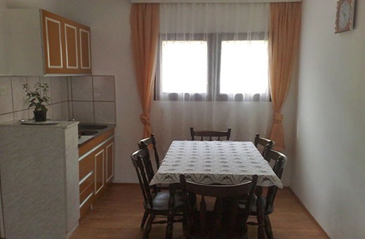 Dining room and kitchen on the first floor, Rural household Krstivojević - Village Krčmar