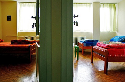 Pogled iz hodnika, Apartman Komunac - Novi Beograd