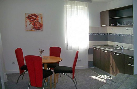 Diningroom and kitchen, King's apartment - Apartments Makojevic, Vrnjačka banja