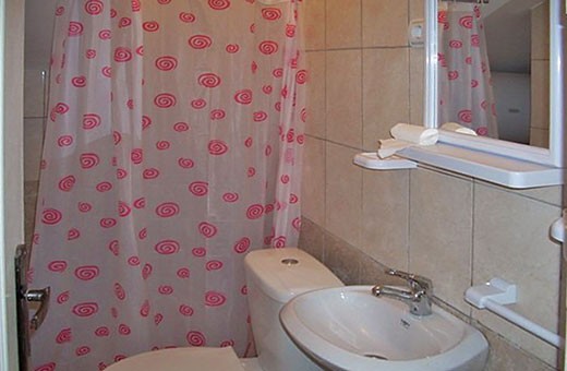 Bathroom, Accommodation Dincic - Ribarska spa