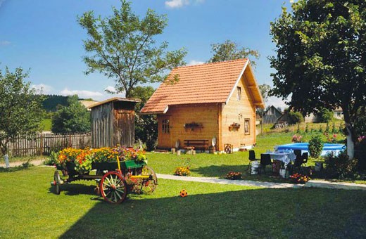 Log cabin 1/4+2, Accommodation "Vila Selena" - Village Rudno