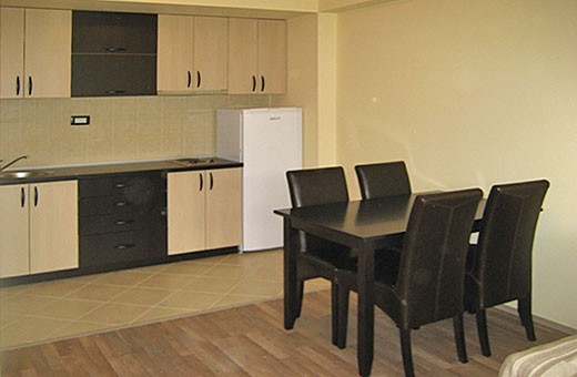 Kitchen and dining room, Apartments Banjski Raj - Spa Vrujci