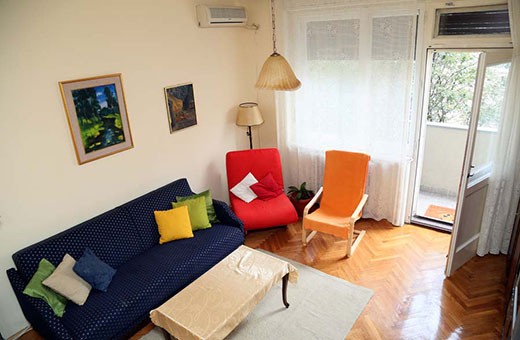 Dnevni boravak - Apartman Kliper, Beograd