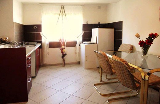 Kitchen and dining room, Apartment Arandjelovac - Aranđelovac