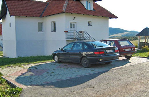 Parking, Apartman Slobo - Zlatibor