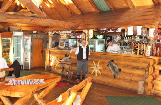 Restaurant interior, Ethno village "Moravski konaci" - Velika Plana