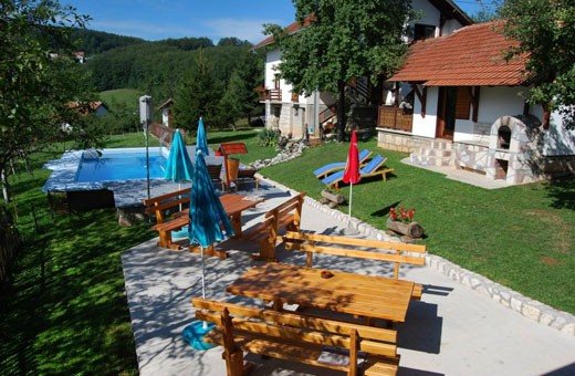Swimming pool, Household Melović - Village Rožanstvo, Zlatibor