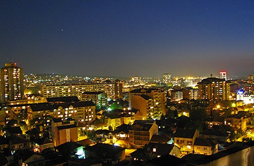City of Niš by night