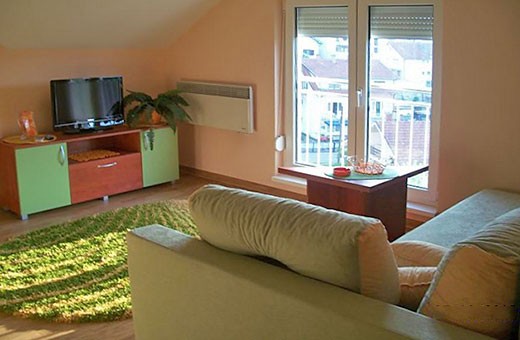 Dnevna soba, Sunčani apartman - Apartmani Makojević, Vrnjačka banja