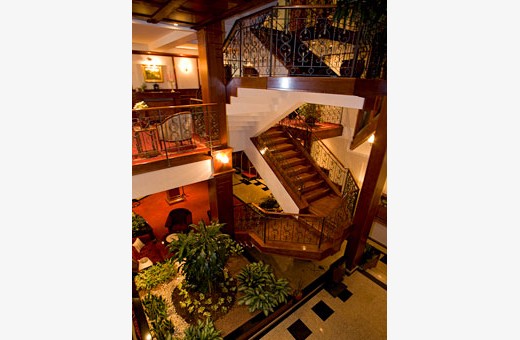 Internal stairs, Boutique Hotel Zlatnik - Zemun
