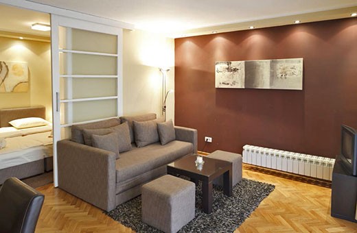 Dnevna soba, Apartman Little Bay - Beograd