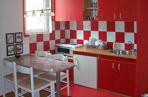 Kitchen and dining room, Apartment Center - Apartments Makojevic, Vrnjačka banja