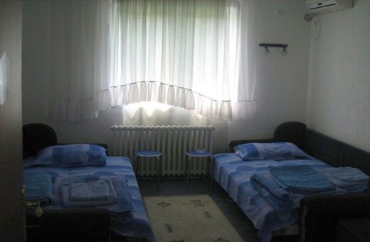 Plavi apartman spavaća soba, Apartmani Dimitrijević - Vrnjačka Banja