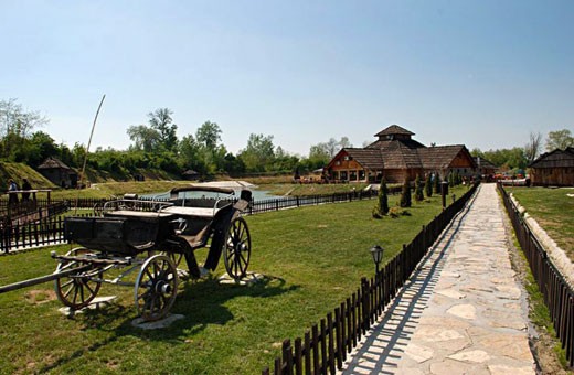 Carriages and restaurant, Ethno village "Moravski konaci" - Velika Plana